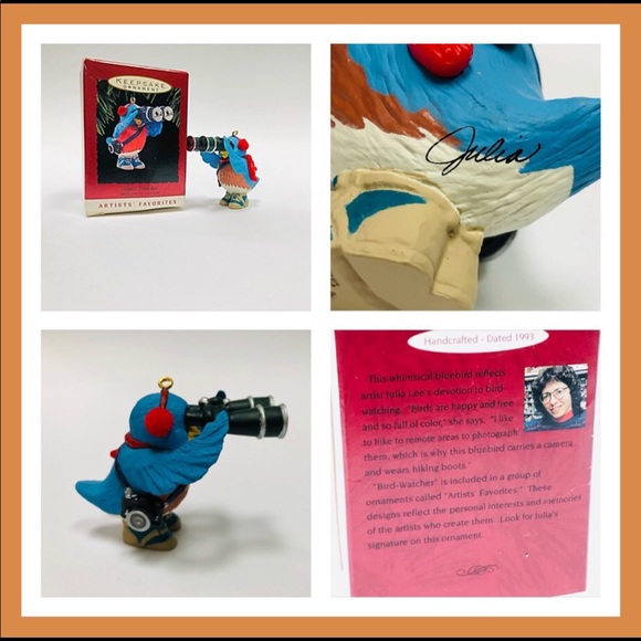 Hallmark Keepsake Artists Favourites: Bird Watcher - Picture 4 of 6